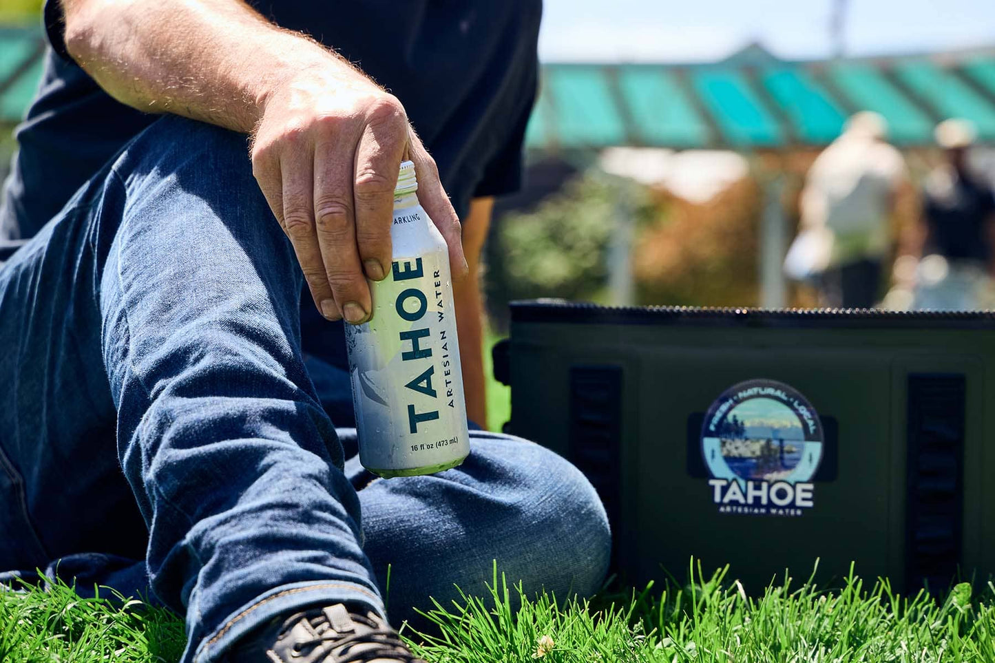 Sustainable, Artesian Resealable Water Bottle